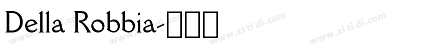Della Robbia字体转换